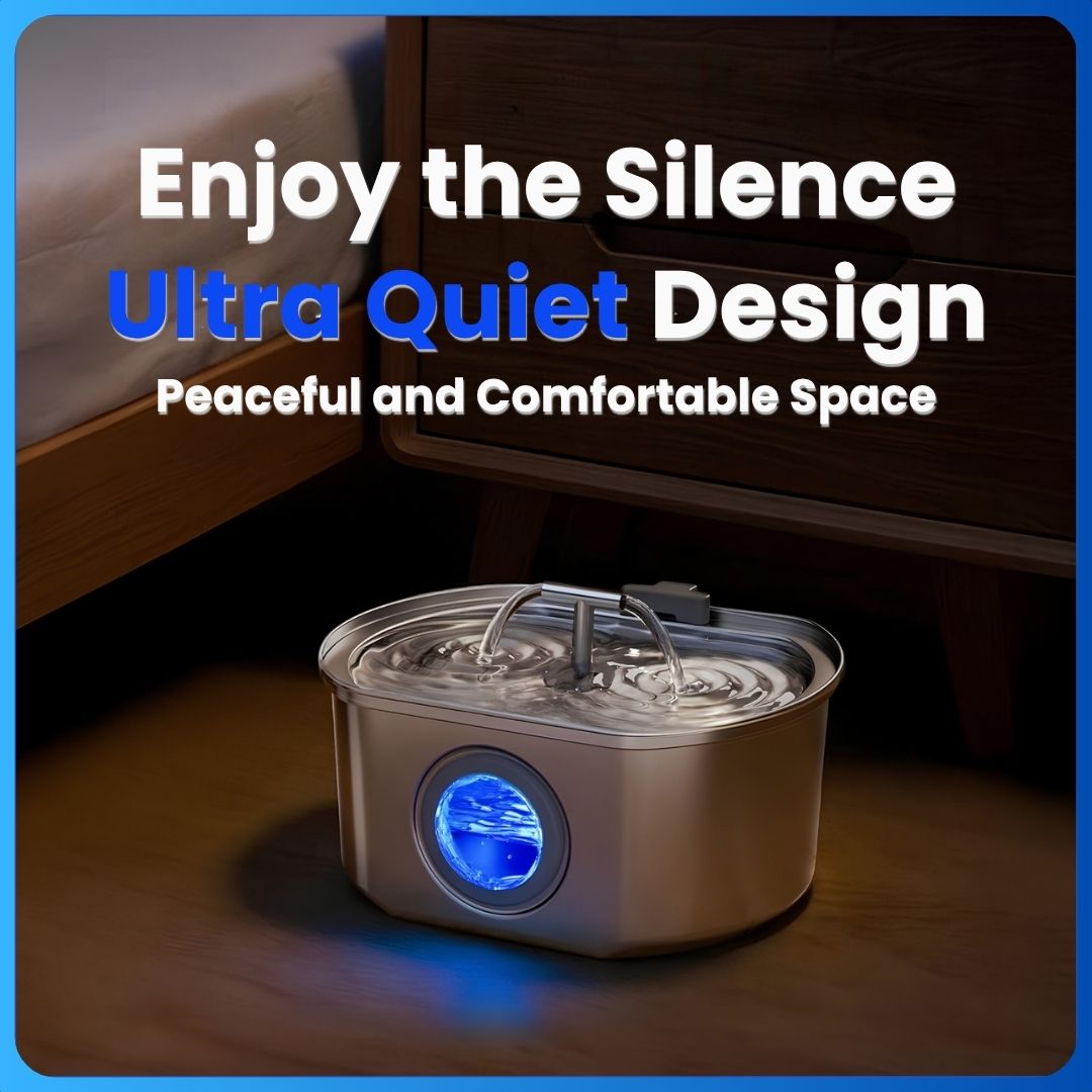 Pura Stainless Steel Water Fountain