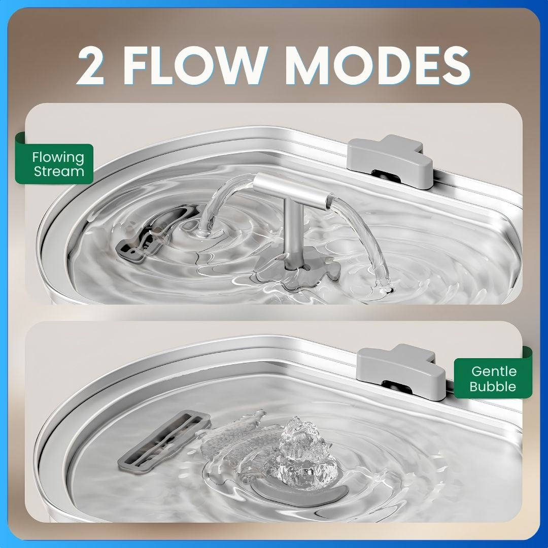 Pura Stainless Steel Water Fountain